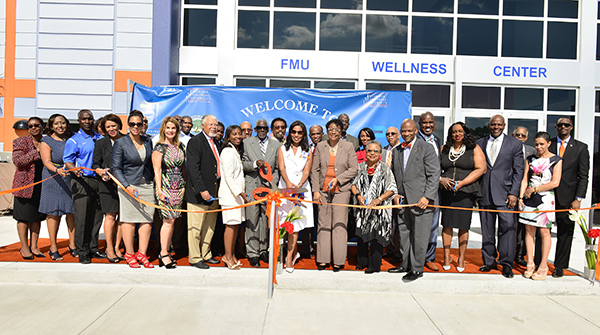 Florida Memorial University Multi-Purpose Arena & Wellness Education Center ribbon cutting ceremony