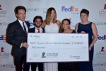 MIAMI, FL - MAY 14:Richard Marx, Gutierrez, Daisy Fuentes, Patricia Gutierrez and Emily Callahan attends the FedEx / St Jude Angels and Stars Gala at Hotel InterContinental on Sunday May 14, 2016 in Miami, Florida. ( Photo by Johnny Louis / jlnphotography.com )