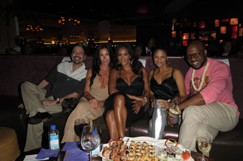 david Silberg, Xndreea Baclea,Vivica A. Fox, Tomi Rose and celeb make-up artist Daryon Hayluck| Photo by:Johnny Louis/ jlnphotography.com