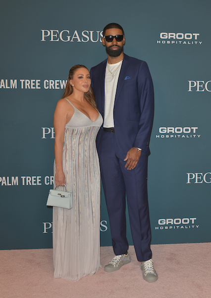 Larsa Pippen and Jeff Coby attend the Pegasus World Cup 2026 at Gulfstream Park ( Photo by Johnny Louis / jlnphotography.com )