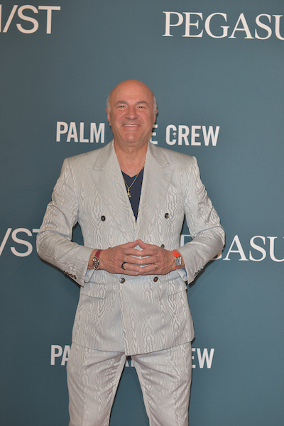 Kevin O'Leary attends the Pegasus World Cup 2026 at Gulfstream Park ( Photo by Johnny Louis / jlnphotography.com )