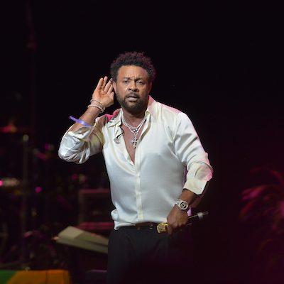HOLLYWOOD, FLORIDA - JANUARY 02: Shaggy performs during the "Stay Strong Jamaica hurricane reliefs concert" at Hard Rock Live at Seminole Hard Rock Hotel & Casino Hollywood on January 02, 2026 in Hollywood, Florida. ( Photo by Johnny Louis / jlnphotography.com )