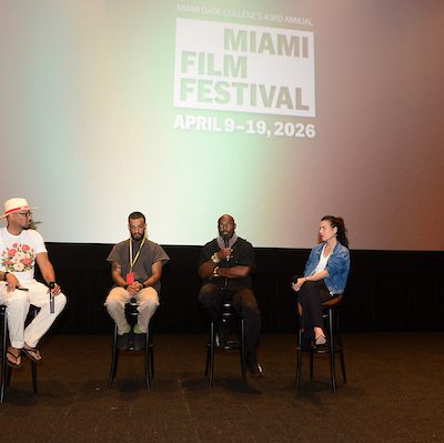 Kevin Sharpley, Director Andrés Farías, actor Jimmy Jean-Louis and Sarah Jorge Leon | Photo by: Johnny Louis / Jlnphotography&Wire Services | jlnphotography.com
