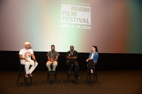 Kevin Sharpley, Director Andrés Farías, actor Jimmy Jean-Louis and Sarah Jorge Leon | Photo by: Johnny Louis / Jlnphotography&Wire Services | jlnphotography.com