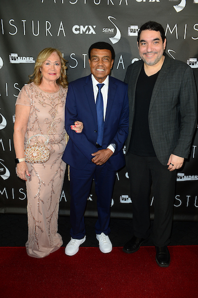 ((L-R) Cecilia, Teofilo Cubillas and Producer Ivan Orlic | Photo by: Johnny Louis / Jlnphotography&Wire Services | jlnphotography.com